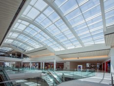 Florida's Aventura Mall's new wing offers sunlit experience thanks to Super Sky skylight finished by Linetec