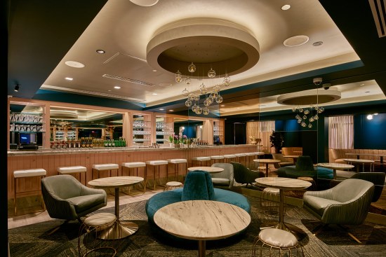 Ms. Peacock's Champagne Lounge by CORE architecture + design 