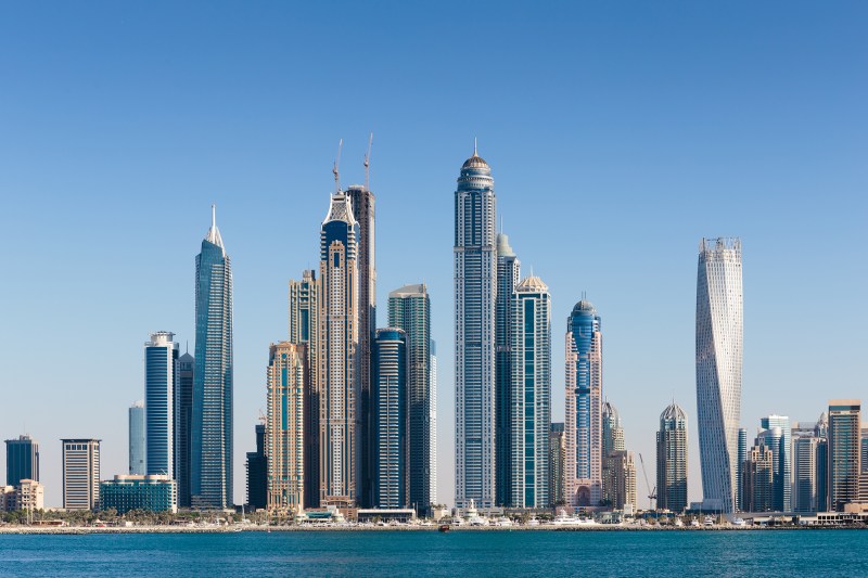 Dubai, where money laundering has clearly influenced new development