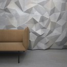 A feature wall created with Edg's 3D printing technology