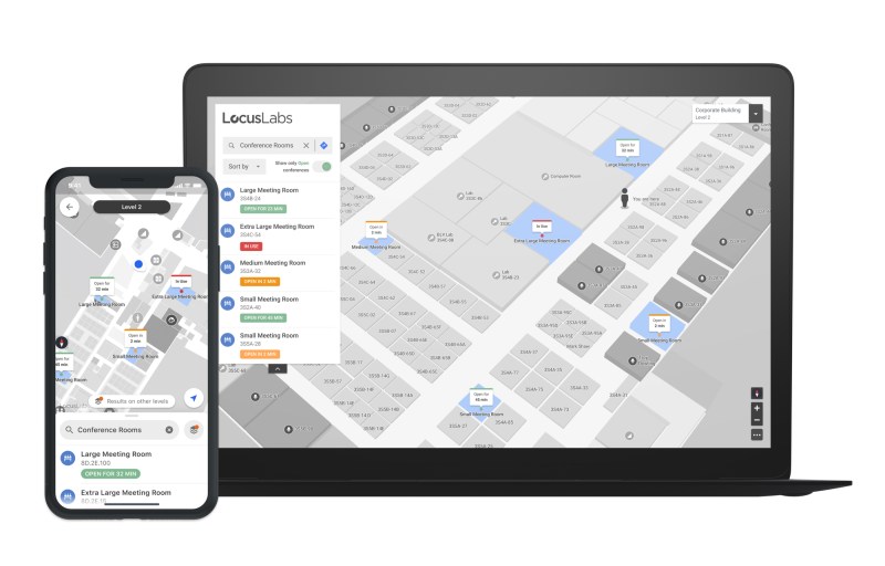 LocusMaps software design by LocusLabs