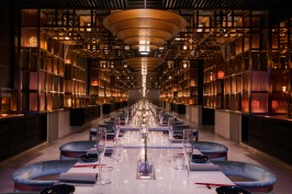 Main dining room, the Peacock Room restaurant