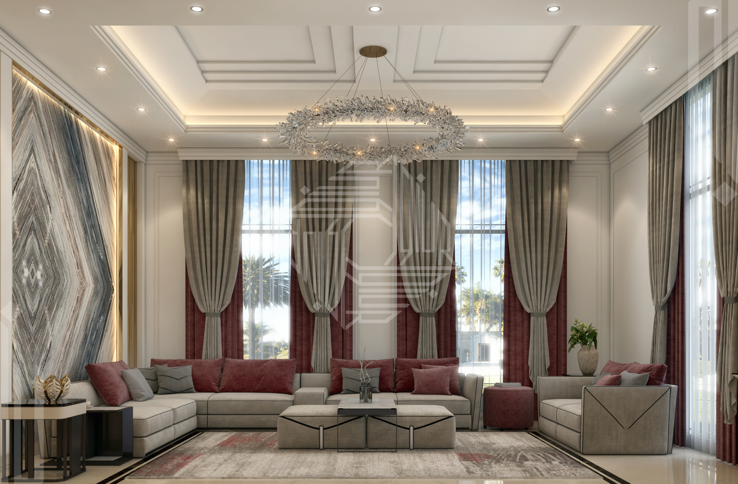 Living Room Design for a Villa - Architect Magazine