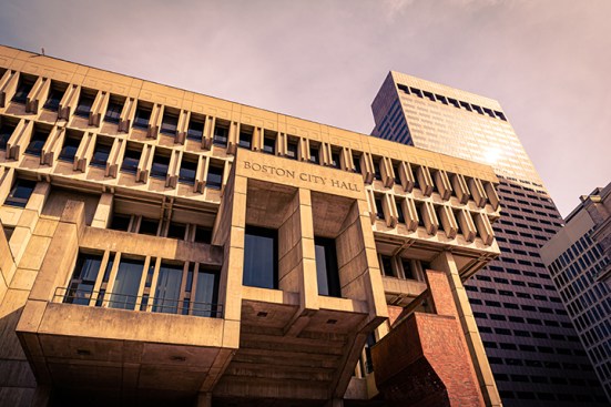 Michael McKinnell and Gerhard Kallmann won a design competition for Boston City Hall in 1962.