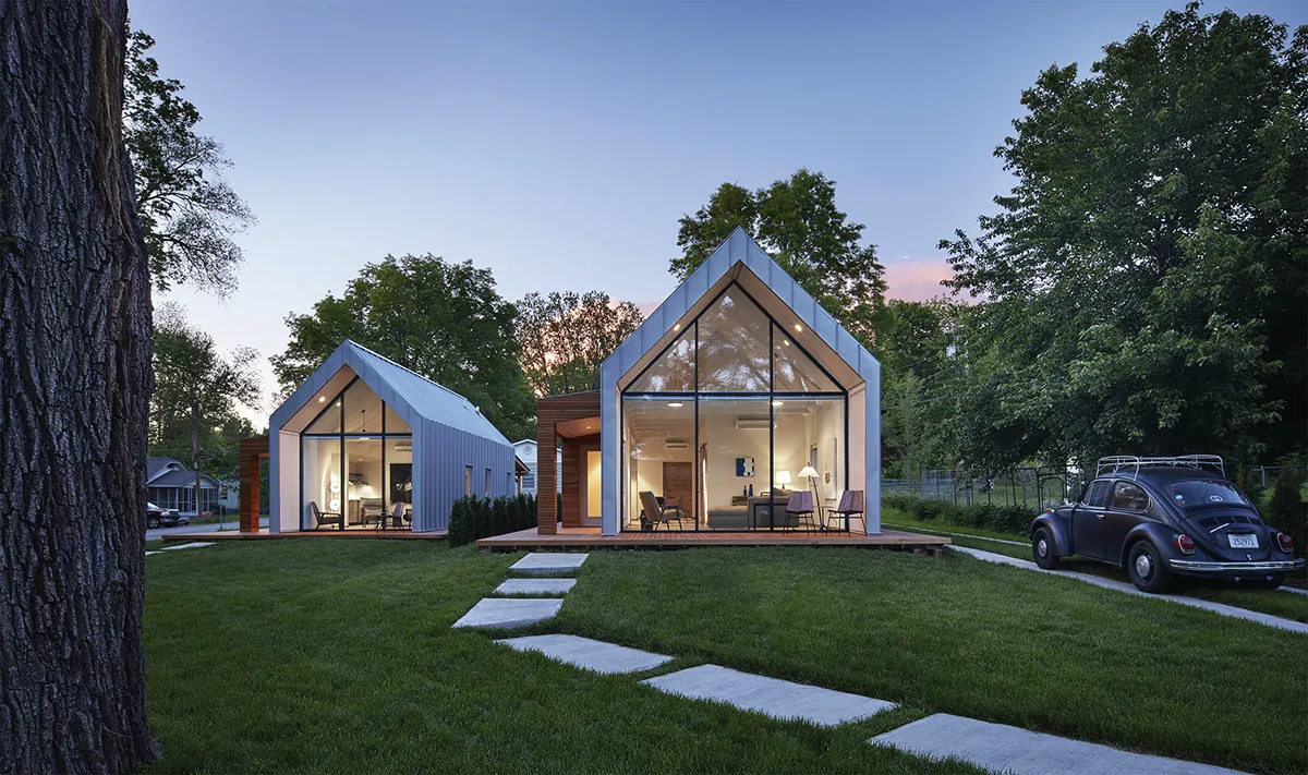The Oak Hill Avenue Houses - Architect Magazine