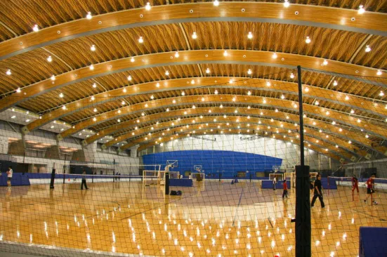 Overall Interior Shot of the WoodWave Roof