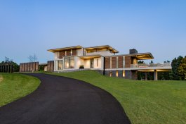 Walker Road modern hilltop home