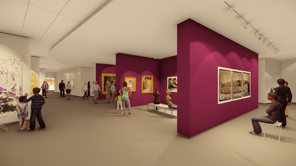 National Museum of Women in the Arts Exhibition Gallery
