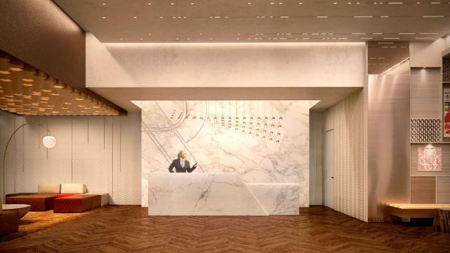 Rykadan Office HQ Lobby by JERDE