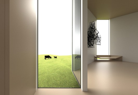 The Courtyard House,
Interior View, Gallery 