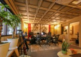This recording studio in Orange County, California replaced its old, flaky mineral fiber acoustic ceiling with a lightweight thermoformed acoustic ceiling, preserving the studio’s sound quality while improving its air quality.