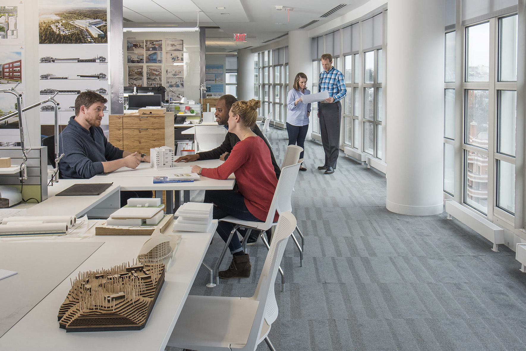 The Perkins&Will studio in Washington