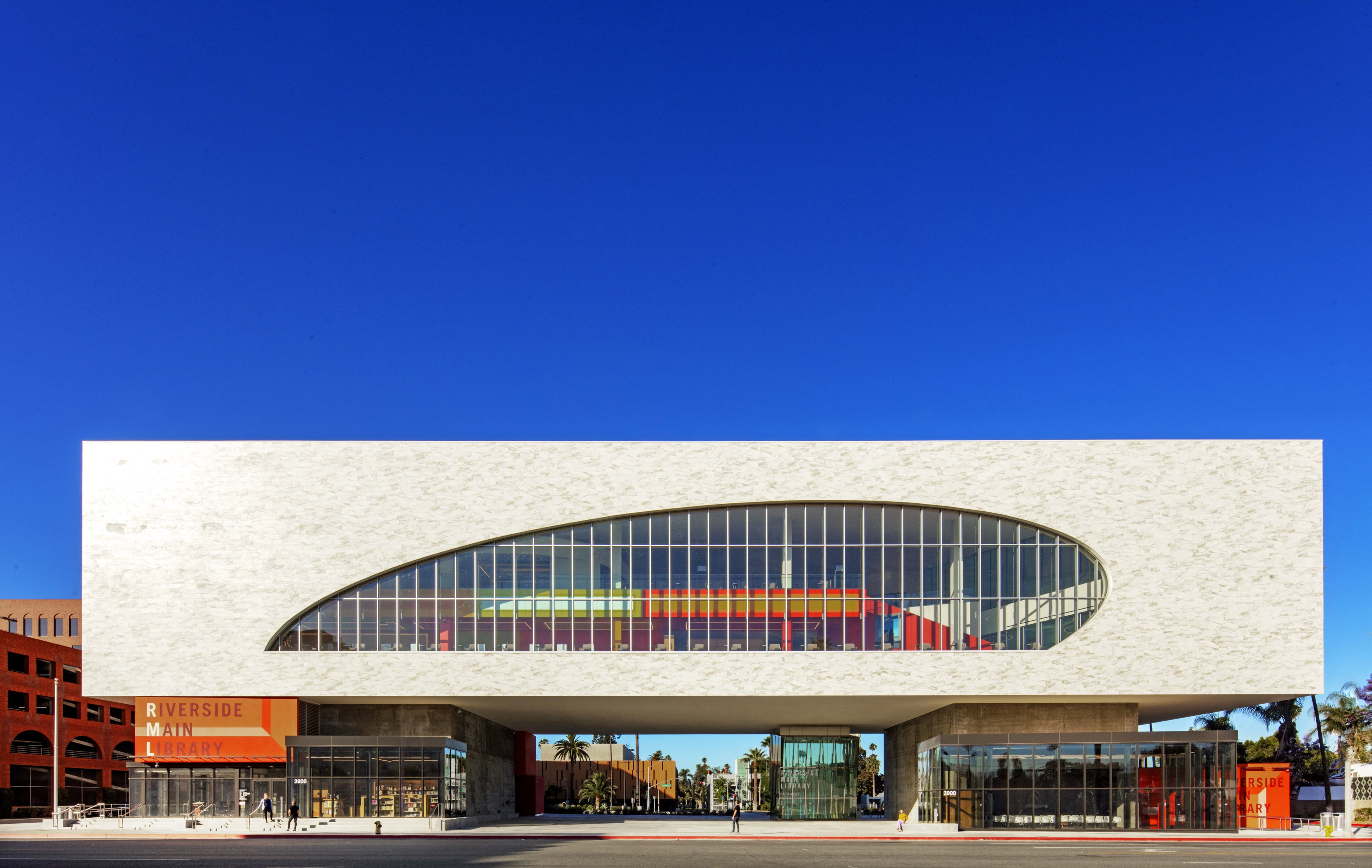 Ramp Riverside Library Riverside Main Library - Architect Magazine
