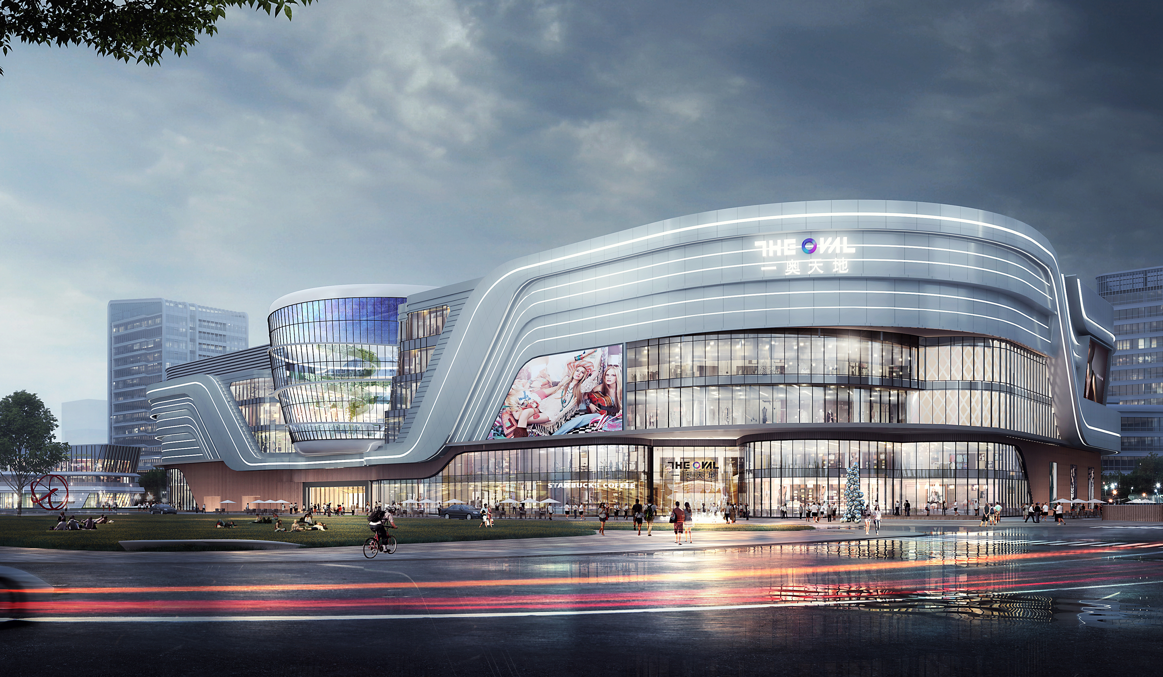 The Oval Mall - Dowell - Architect Magazine