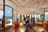 A rendering of the International African American Museum in Charleston, S.C., which opens in January 2023.