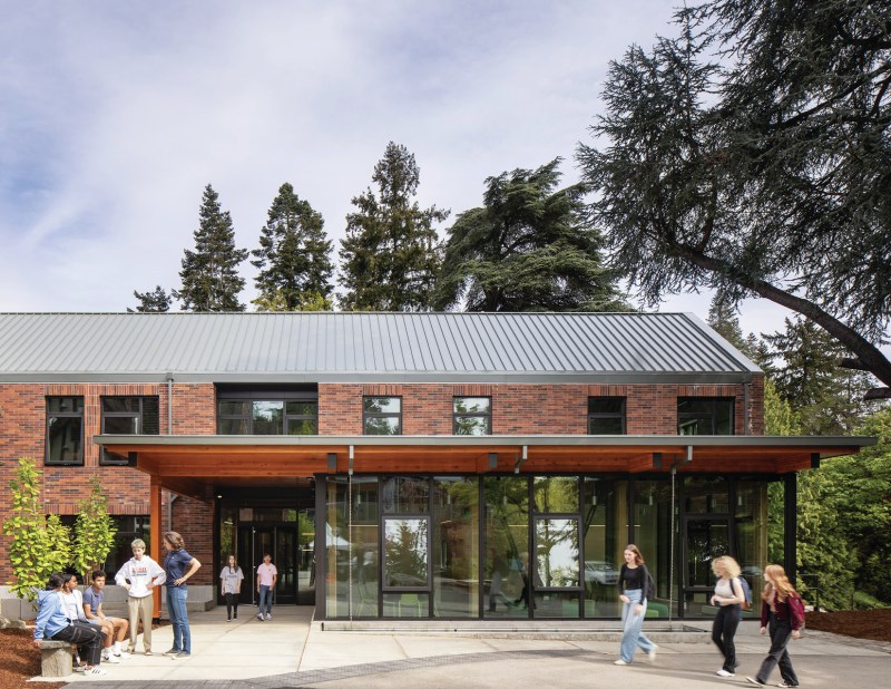 The Bush School New Upper School, by Mithun, in Seattle.