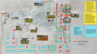 Career Institute student, Rubi, develops site analysis of her community.