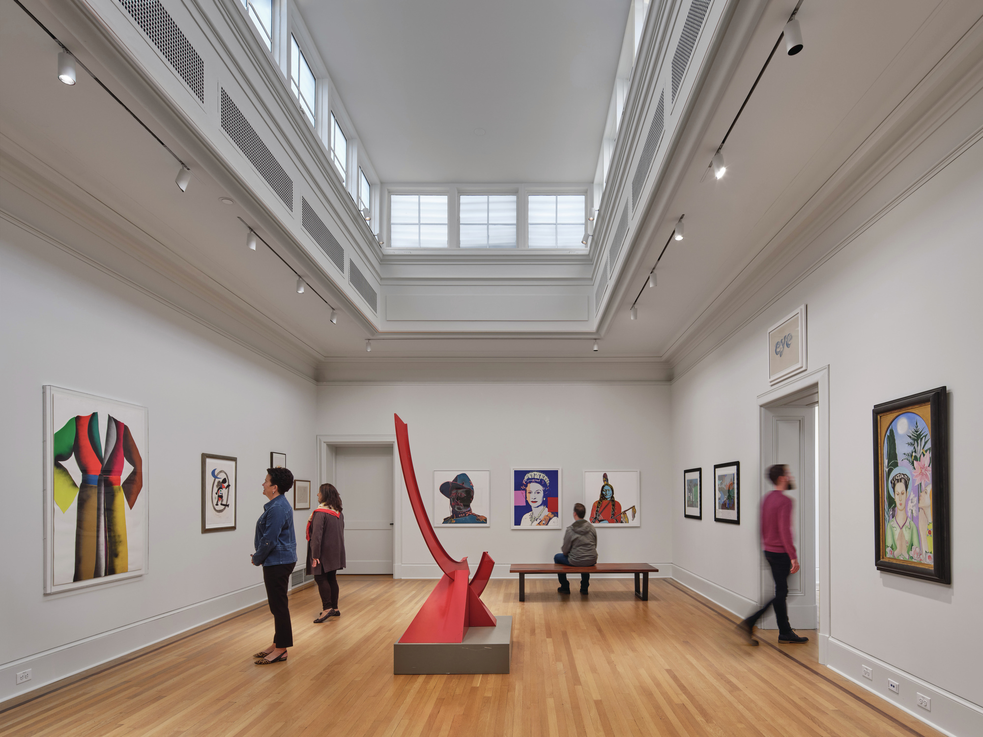 DIGSAU completed an extensive exterior restoration and complete interior transformation of the former Barnes Foundation into the Frances M. Maguire Art Museum for St. Joseph’s University in Merion, PA. Albert Barnes’ iconic salon galleries maintain the familiar scale and proportion, but have been reinterpreted as brighter, more adaptable exhibit and teaching space.