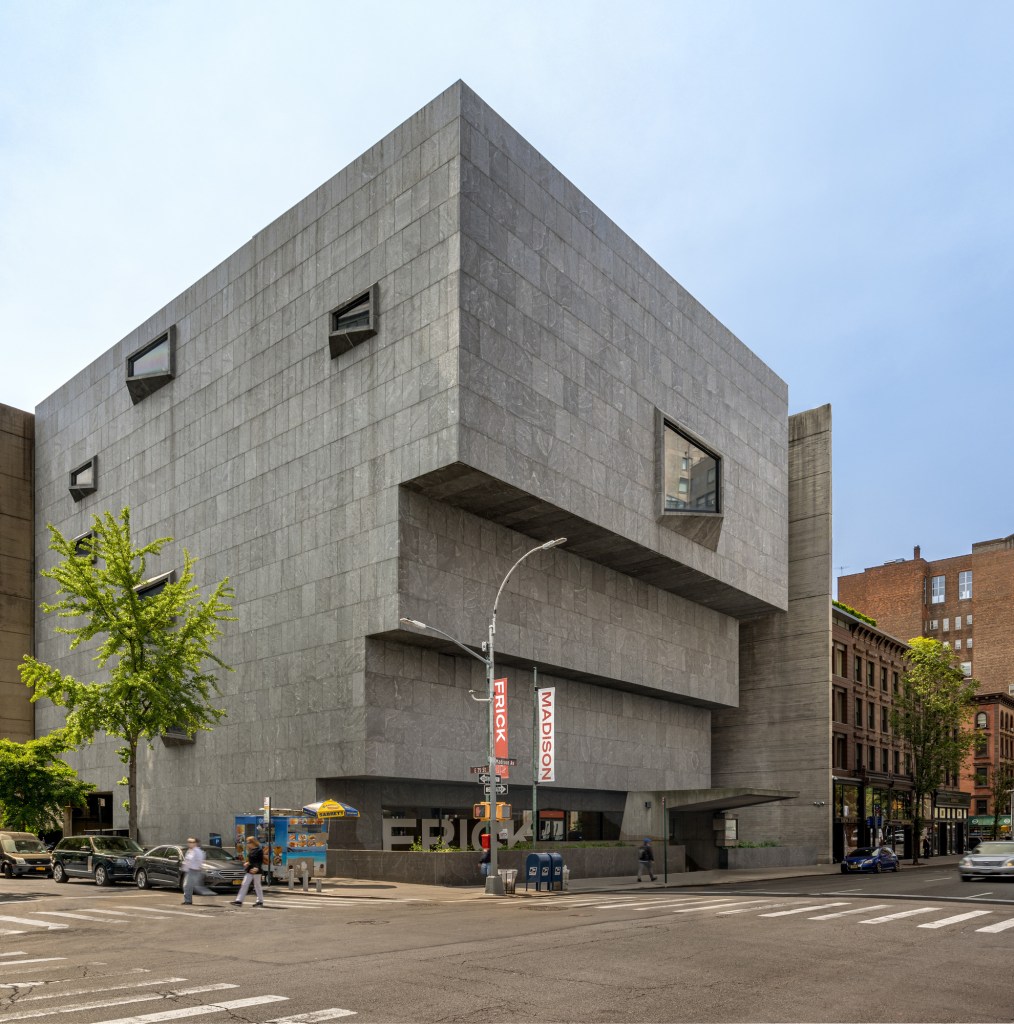 Marcel Breuer Whitney Museum on Madison Avenue, New York City.