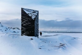 The House of Snow, in Ilulissat, Greenland, was developed by Architect Virginia San Fratello.