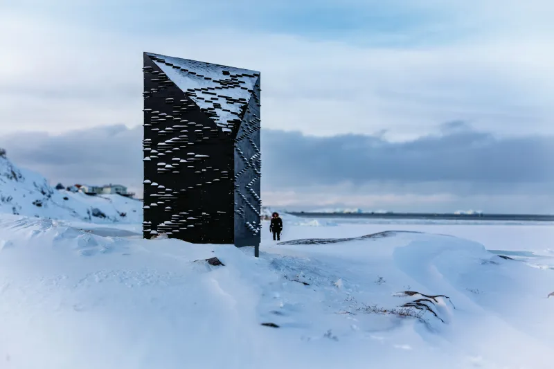 The House of Snow, in Ilulissat, Greenland, was developed by Architect Virginia San Fratello.