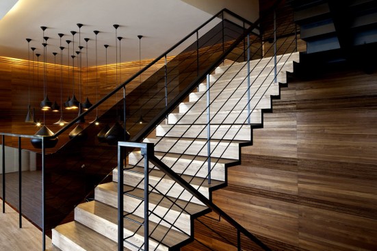 Interior stairwell.