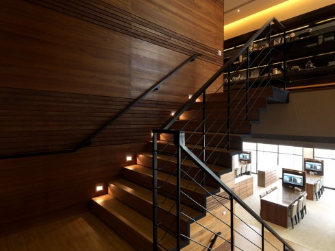 Interior stairwell.