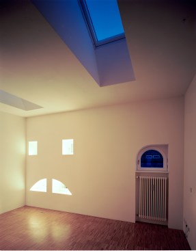 bedroom in the early morning