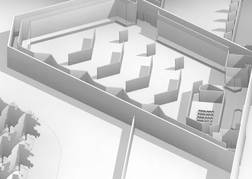Concept layout for anthropology hall