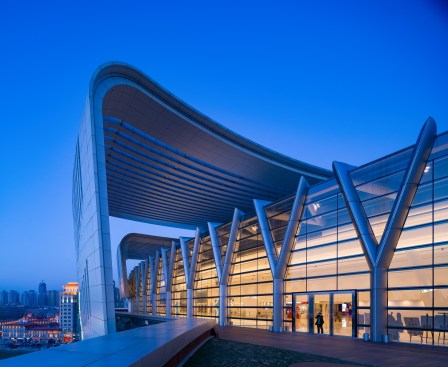 Olympia 66 in Dalian, China, by Aedas - Roof Deck