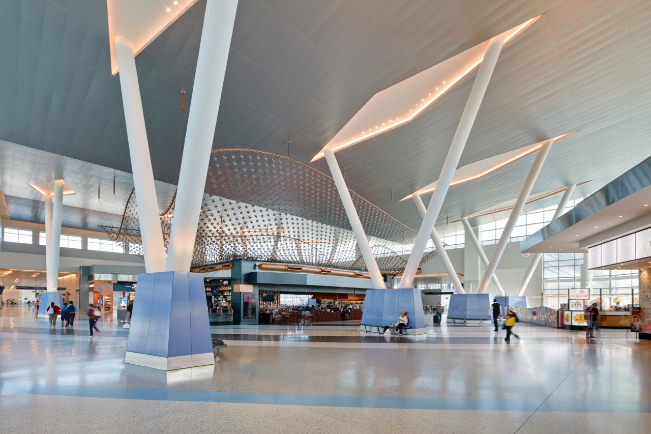 Terminal C North at George Bush Intercontinental Airport - Architect ...