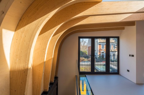 Glulam Beams at First Floor