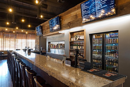 Close-up of Bar