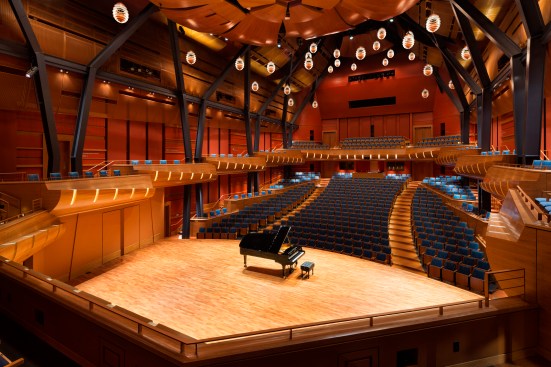 Interior, Bella Concert Hall