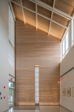 Le Bonheur Jackson Clinic, west entrance interior detail.