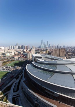 Olympia 66 in Dalian, China, by Aedas - Roof