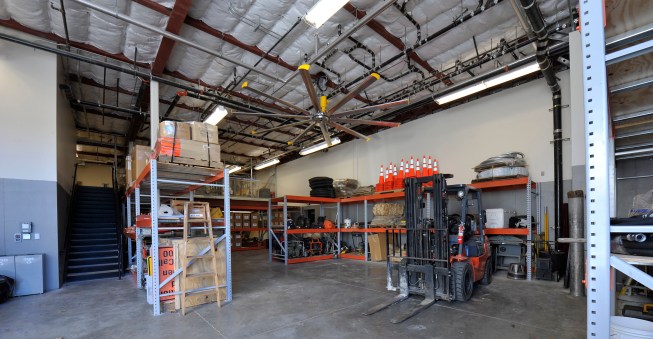 Warehouse area