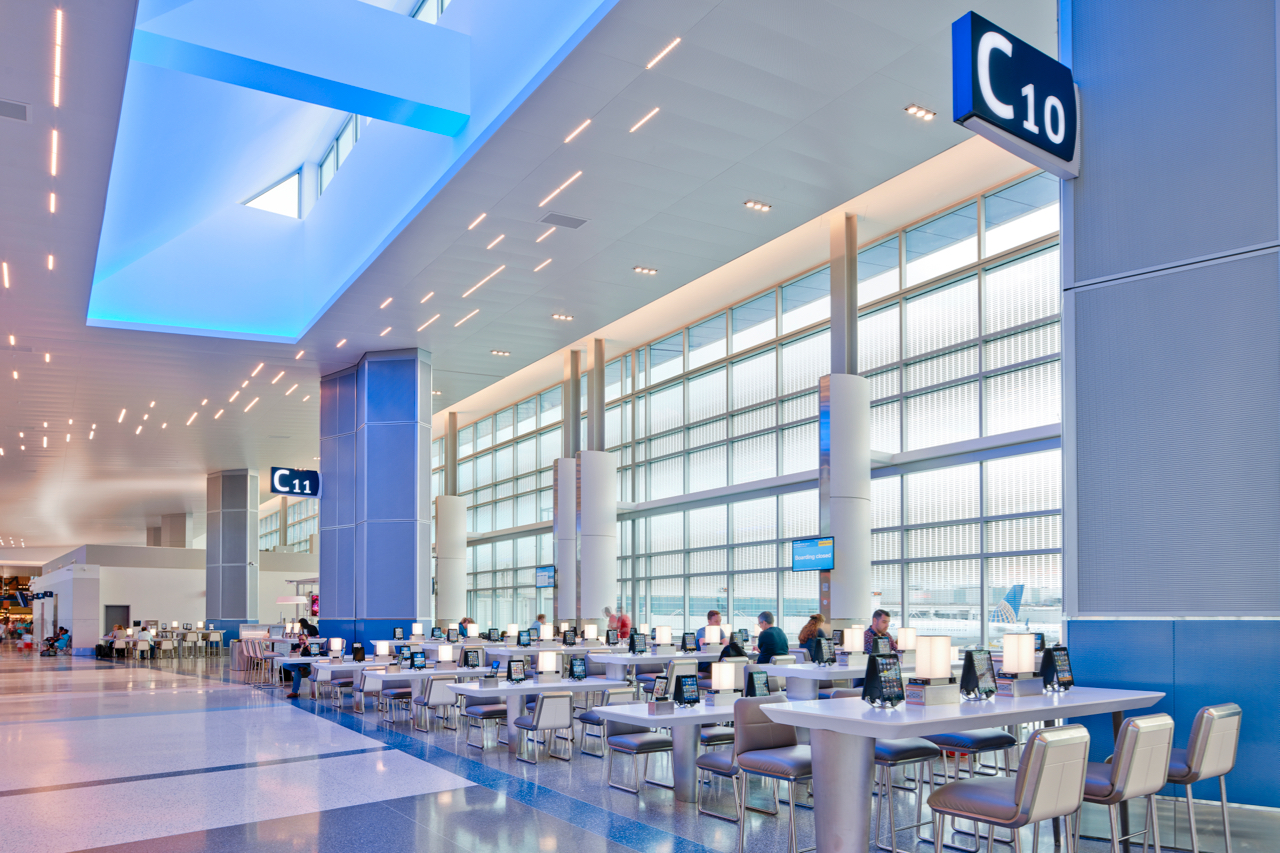 Terminal C North at George Bush Intercontinental Airport - Architect ...