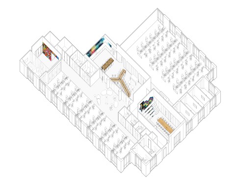 Axonometric drawing