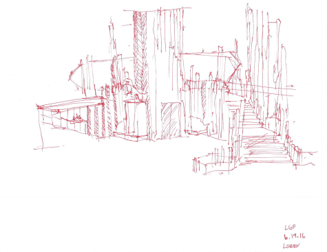Lobby sketch