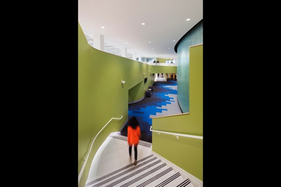 Interior, Lobby Staircase