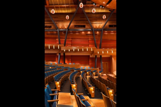Interior, Bella Concert Hall Seating