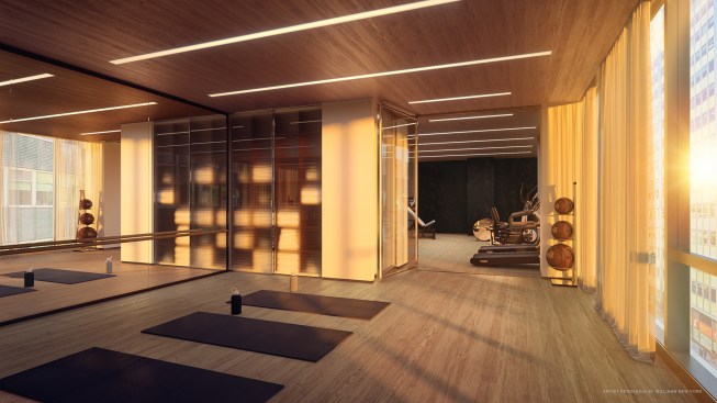 Fitness room
