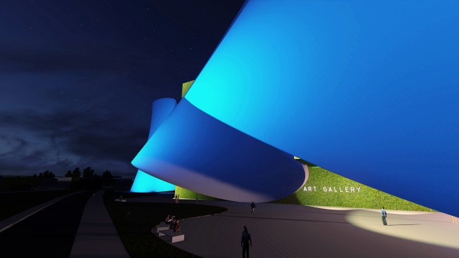 Main entrance view