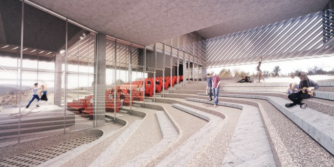 View of auditorium