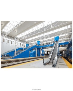 Mezzanine facing East