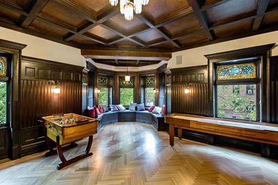 The billiards room in the home of Tina and John Novogratz and their five kids at 117 8th Avenue in Park Slope, Brooklyn on May 13, 2016. CREDIT: Dorothy Hong for The Wall Street JournalPhoto Assignment ID: 43626 Slug: BALANCE SHEET-NOVOGRATZ