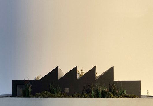 Model of Abney Studio in Cold Spring, N.Y., by Peterson Rich Office
