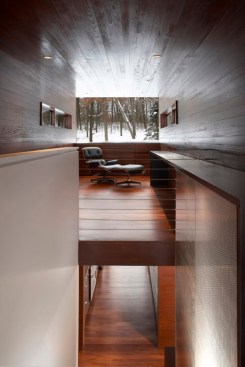The architects dubbed this rooftop getaway space The Observatory.