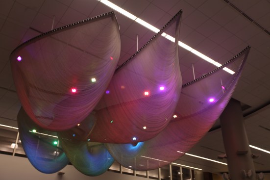 Mammatus Installed - Hartsfield-Jackson International Arrivals Hall